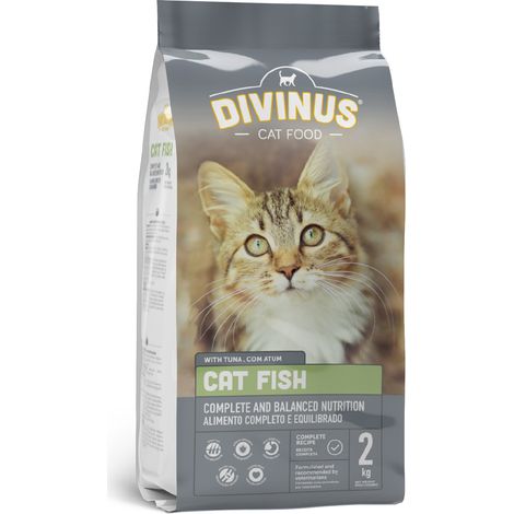 Pesce gatto Divinus per gatti adulti, 2 kg