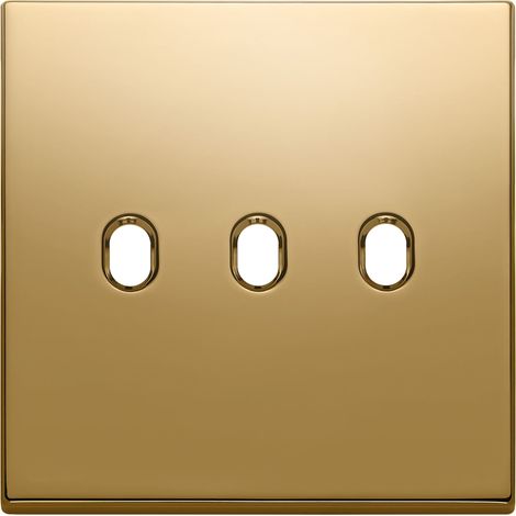VIMAR - 22675.3.82 3Mx3 BS Vintage Gold Plate