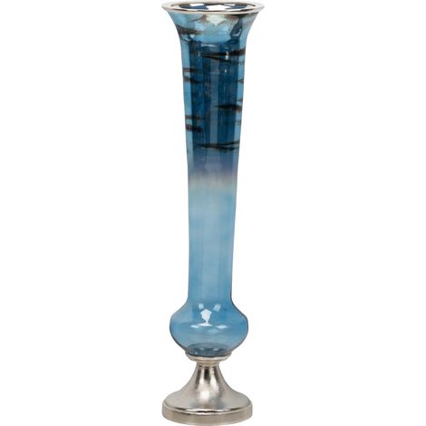 Kristall/Aluminium-Nickel-Vase 25X25X101 Cm (1/5)