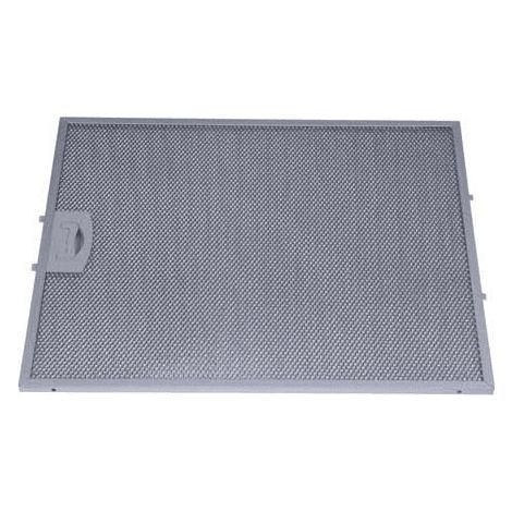 Filtre antigraisse métal 352x284 mm (49016227) Hotte AYA, BLUESKY, CANDY, ELCOLUX, FIRSTLINE, FRANCIA, GLEMGAS, HYGENA, PROLINE, ROSIERES, SAMSUNG, SOGELUX (1/4)