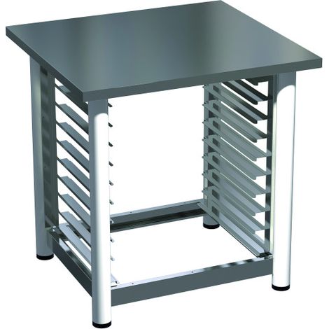Base Nerone - Inox - 840x770x850mm - 10 tiroirs GN 1/1 - MID GN - Saro