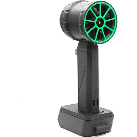 Souffleur de poussière Haute Puissance 50 mm Moteur sans Balai Turbo Jet Ventilateur Violent Déneigement Sécheur d'air Poussée 1000 g Outils de Nettoyage de Clavier (1/5)
