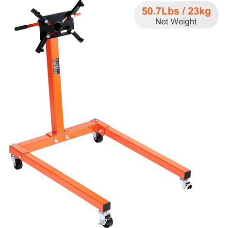 Soporte de motor, cabezal giratorio de 360 grados, capacidad de 13000 lb, 1300 lb (1/2)