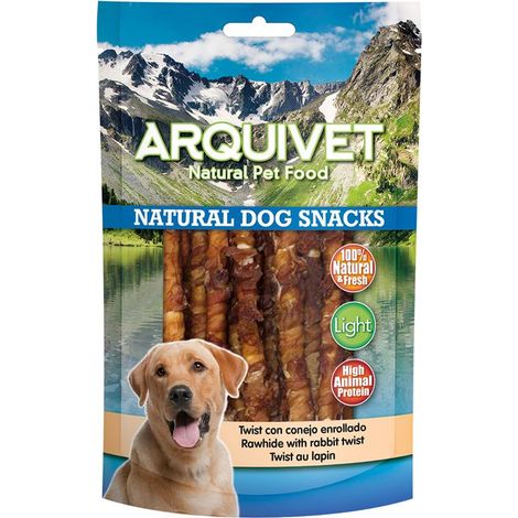 Arquivet Bastoncini di coniglio avvolti nella carta, 13 cm, 100 g