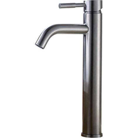 Robinet Lavabo,Salle Bain avec Haut Mitigeur Lavabo pour Lavabo ou Vasque de Salle Bain, Chaude et Froide Réglable de Mitigeur Lavabo- (1/5)