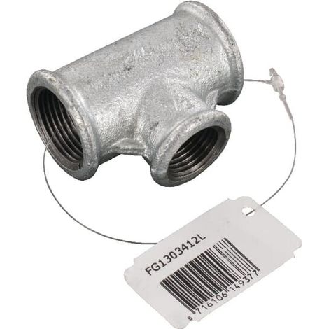 Racc. T zincato 3/4"x1/2" UNIVERSALE FG1303412L