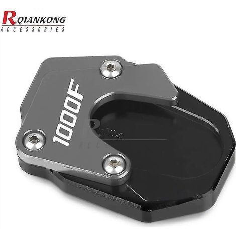 Motorrad-CNC-Fräse für SUZUKI V-STROM 1000/1000XT/1050/1050XT VSTROM DL1000 DL1050 XT Seitenständer-Fußstütze (vergrößerte Auflagefläche) – 1000F Logo4 (1/5)