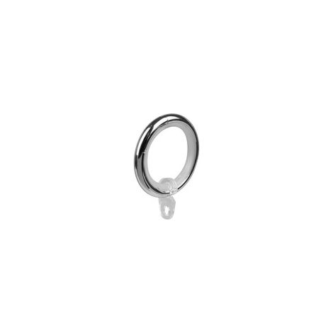 ANELLO IN METALLO D 12 CONF. 6 PZ CROMO