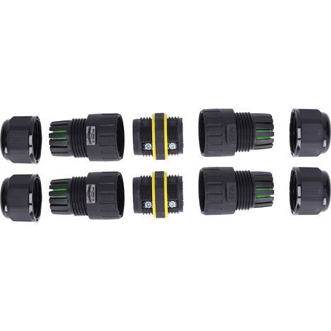 Caja de conexiones impermeable IP68, EW-M20-4P, 2 conectores electrónicos (1/5)