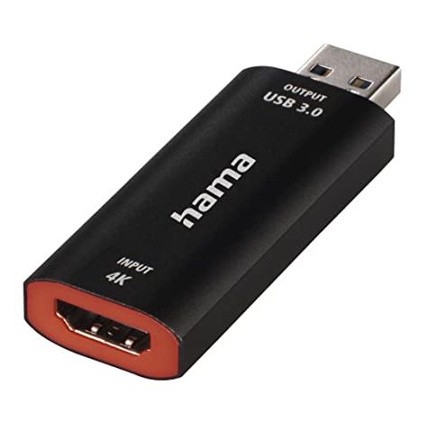 Scheda di acquisizione hama usb adattatore usb c da hdmi 4k a 1080p (1/4)
