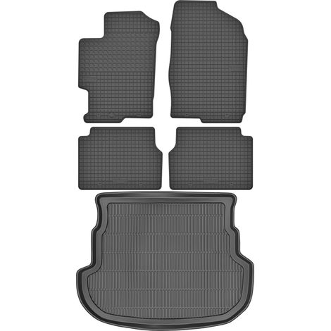 Mazda 6 I GG1 Kombi (2002–2009) – SET: Gummifußmatten + Kofferraummatte (1/5)