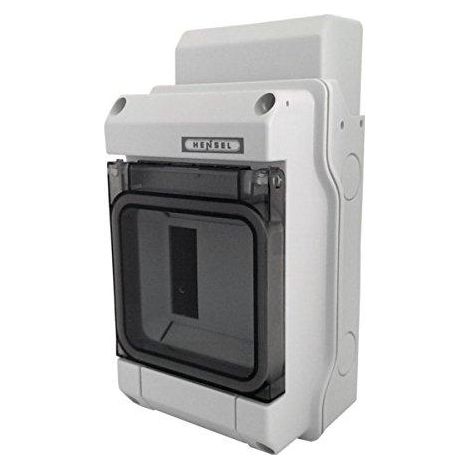 Hensel KV 1503 caja de distribución gris IP54