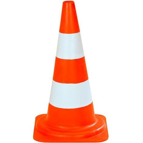 DUVER cono señalizacion polietileno fluor.52cm , 0UNIDADES (1/2)