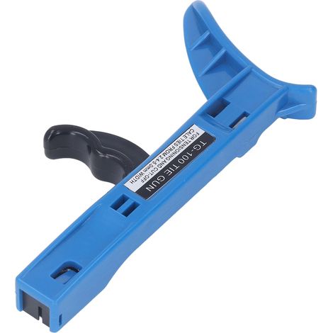 Pince à colliers serre-câbles en ABS coupe rasoir sans bord pour liens nylon 2.4-5mm outil de serrage rapide réglable (1/5)