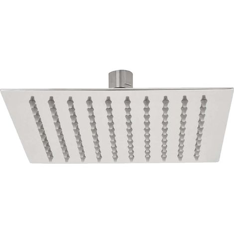 tecuro Antikalk Kopfbrause Regenbrause 250 x 250 mm, Edelstahl poliert (1/5)