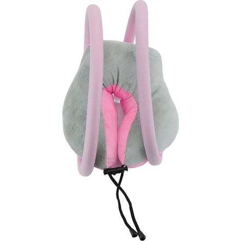 Oreiller cervical support pour téléphone portable col de cygne U suspendu sur support rotatif à 360 ° pour sieste voyage à domicile rose (1/2)