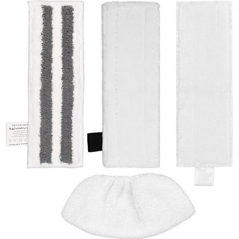 Kit de accesorios de 4 piezas para limpiadoras a vapor Kärcher SC2, SC3, SC4 y SC5 con paño de limpieza a vapor Kärcher Easy Fix.