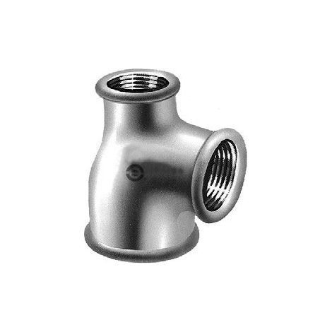 130R - Tee riduzione 1"1/4 x 3/4" x 1"1/4 in ghisa zincata 13025646