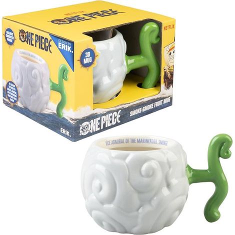 Grupo Erik TAZ3D013 Tazza 3D One Piece Frutto Smoke Smoke Grande 600ml Ceramica
