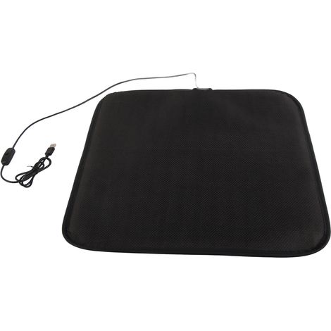 Coussin de Siège Chauffant avec Contrôleur de Température Intelligent, Housse de Siège Chauffante, Tapis Chauffant pour Voiture, Bureau, Maison (1/5)
