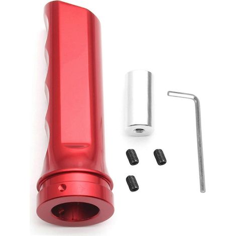 Housse de frein à main en aluminium, élégante et simple, pour voiture. Améliore l'esthétique intérieure et le plaisir de conduire. Multicolore. (1/4)