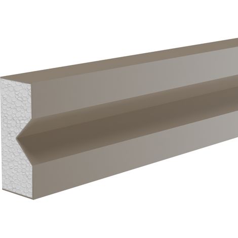 Bande de rustication en polystyrène – D9ML247 — barre de 1,5 m (1/2)