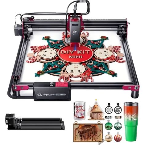 Kit de bricolaje AlgoLaser Mini de 5 W, velocidad de grabado rápida, fácil configuración. (1/2)