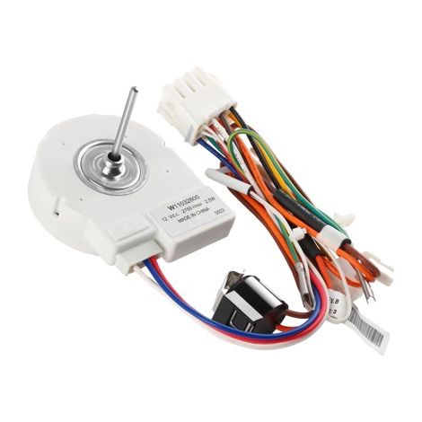 The W11032800 evaporator fan motor is suitable for Whirlpool refrigerator fans (DC12V). (1/3)