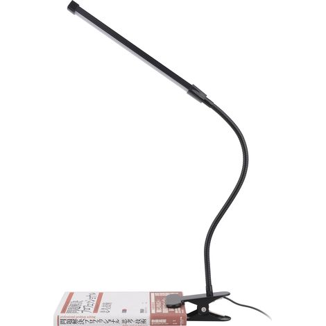 Lampe de bureau LED pliante à clipser, Rechargeable, bras Long, USB, chevet, étude, collège, dortoir, travail, Protection des yeux (1/5)