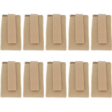 10 attaches de poche urinaire, bande élastique auto-agrippante crochet-boucle, sangle de fixation pour poche à urine homme (1/5)