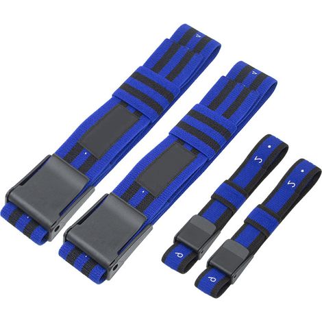 Bandes Élastiques Pour Fessiers - Résistance Réglable 15-45 kg - Entraînement Ciblé Fessiers Et Hanches - Par Paquet De 3 (1/5)