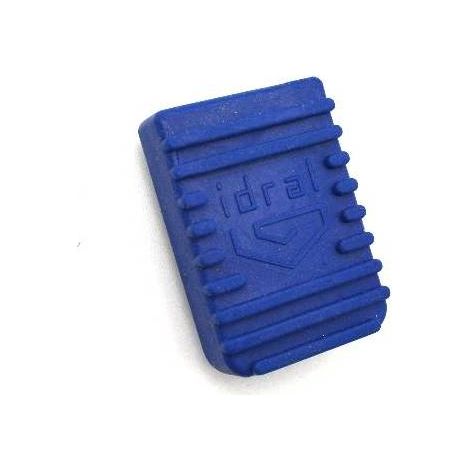 COPRIPEDALE IN GOMMA Rosso IDRAL
