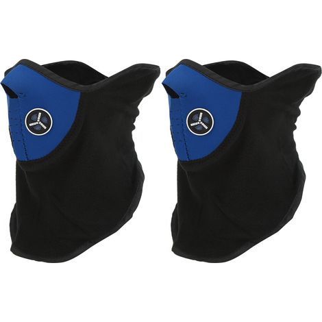 Wind- und staubdichte Halbmaske zum Radfahren, Motorradfahren und Skifahren (blau) (1/5)
