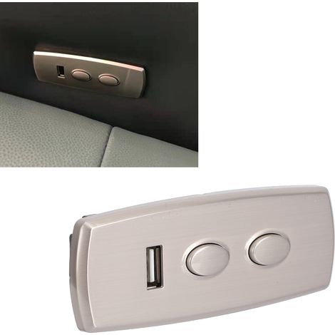 Télécommande à 2 boutons avec port USB 5 broches pour le chargement des canapés électriques, idéale pour une utilisation domestique. (1/5)