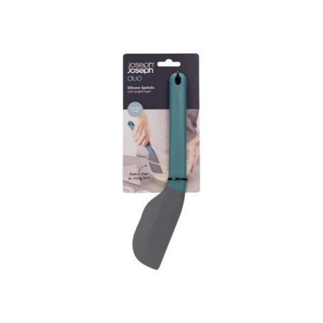 Spatola in silicone JosephJoseph Joseph Duo con testa angolata, design moderno e funzionale, ideale per cucinare con precisione, robusta e pratica per la vostra cucina, colore elegante (1/4)