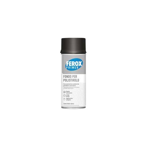 FONDO AGGRAPPANTE PRIMER PER POLISTIROLO FEROX- - ml.400 (2015) - 6 pezzi AREXONS