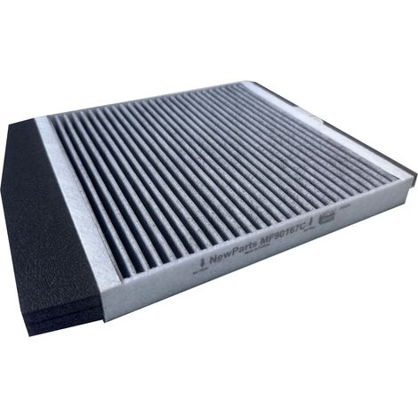 Filtro de habitáculo NewParts MF90167C para Volvo S60, S80, V70, XC70 y XC90 (reemplazo K1126A) (1/2)