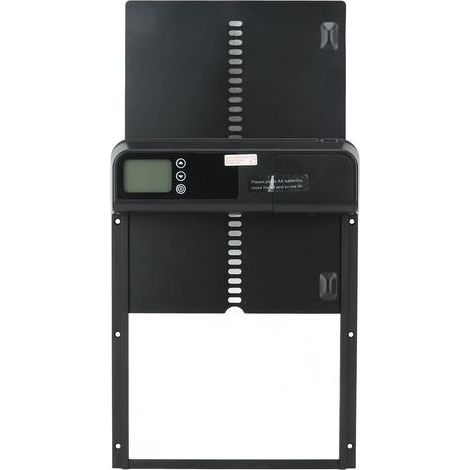 Automatische Hühnerstalltür mit Zeitschaltuhr, Aluminiumlegierung, IP45 wasserdicht, LED-Anzeige, batteriebetriebener automatischer Hühnerstalltüröffner für landwirtschaftliche Betriebe (1/5)