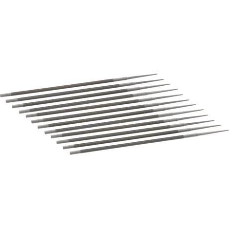 Lima tonda per affilare catene, diametro 5,5 mm, lunghezza 200 mm - 12 pezzi. 37270609 (1/2)