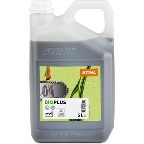Stihl Bio Plus - huile pour chaîne de tronçonneuse (5 L)