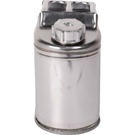 Portable 5-liter stainless steel fuel tank for cars, cooking oil, alcohol and water. (1/5)