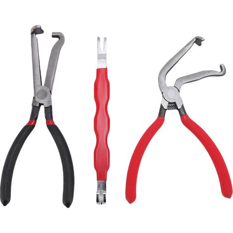 3-Piece Car Electrical Disconnect Clips, Automotive Terminal Connector Separator, Removal Tool (1/5)