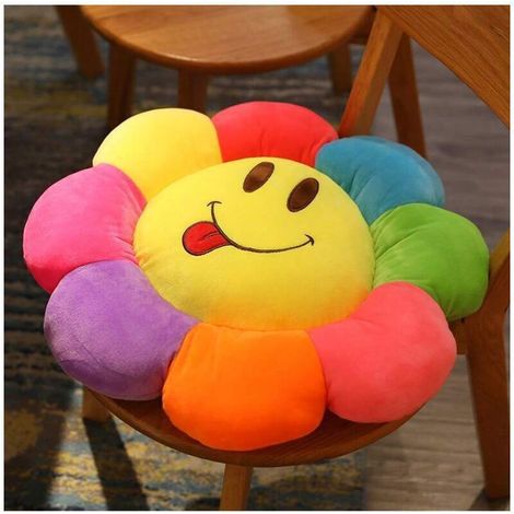 Coussins de sol, coussins moelleux, coussins de chaise, coussins ronds de dessin animé., 42 cm