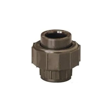 Raccordo a 3 pezzi per incollare PVC HTA femmina D.20