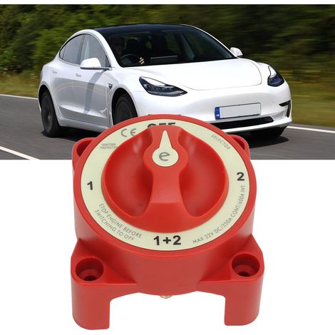 Interrupteur de déconnexion de batterie 350 A 32 V à 3 bornes pour batteries de véhicules récréatifs, marines et automobiles 9001E (1/5)