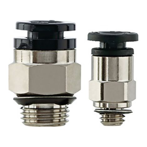 Adaptateur droit fileté SMC KA vers Enfichable 4 mm ( Prix pour Sachet de 10 )