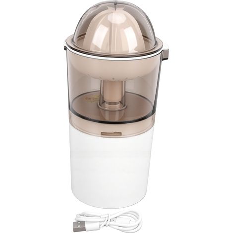 Presse-agrumes électrique, extraction efficace du jus d'orange, fonctionnement silencieux, rechargeable par USB, nettoyage facile, grande capacité pour la cuisine domestique (1/5)