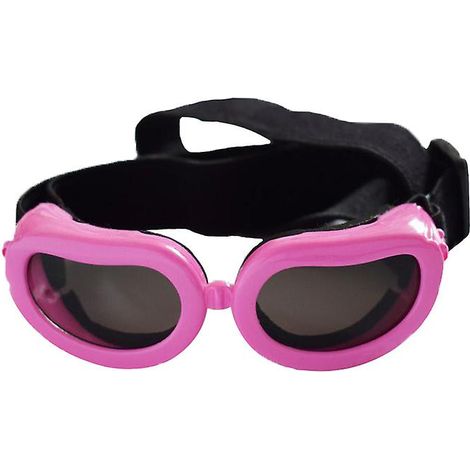 Pinkfarbene UV-Schutzbrille für Hunde – winddichte und beschlagfreie Haustier-Sonnenbrille (1/5)