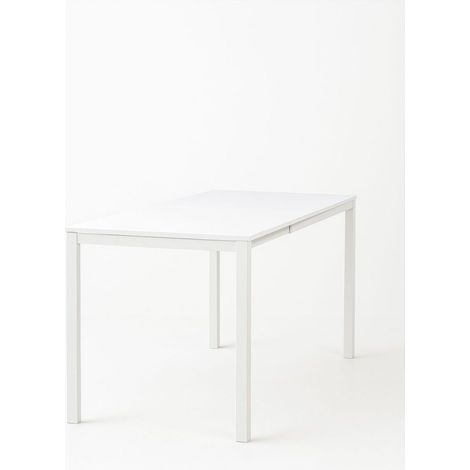 Mesas Comedor - Mesa Dino Extensible 120-180 cm - Blanco