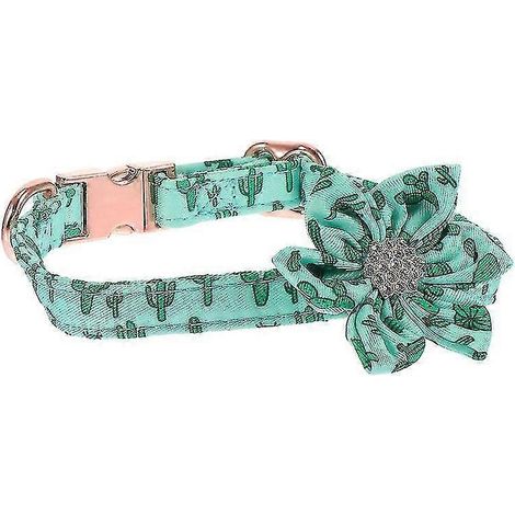 Collier vert pour chat avec bandoulière et sangle de transport - Décoration pour chat mignon - Attache réglable pour chat mignon (1/2)